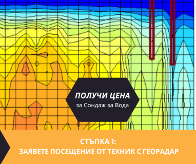 Търсене на вода с георадари за сондаж за вода в имот за АЕЦ Козлодуй 3321 с адрес Площадка АЕЦ АЕЦ Козлодуй община Козлодуй област Враца, п.к.3321.